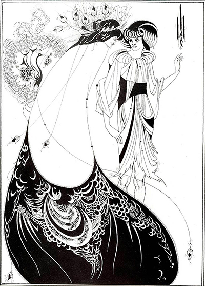 The Peacock Skirt Aubrey Beardsley